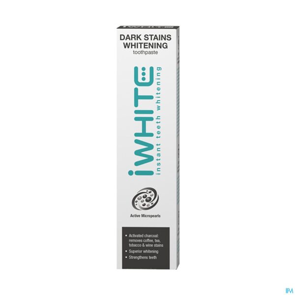 Packshot Iwhite Dark Stains Whitening Tandpasta Tube 75ml