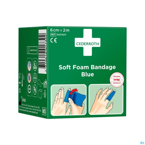 Packshot Cederroth Soft Foam 6cmx2m