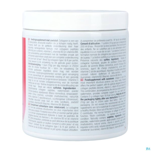 Packshot Purasana Beauty Collagen Watermelon Pot Pdr 250g