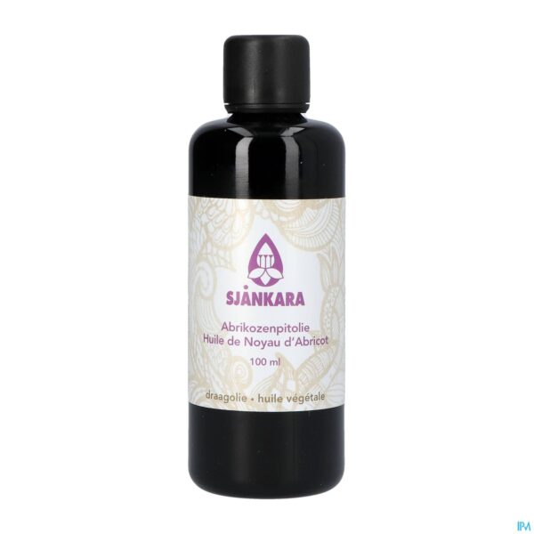 Productshot Sjankara Abrikozenpit Plant. Olie 100ml