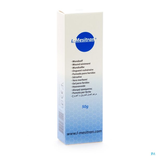 Packshot l-mesitran Honingzalf 50g