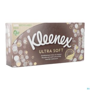 Packshot Kleenex Ultra Soft Wit 64