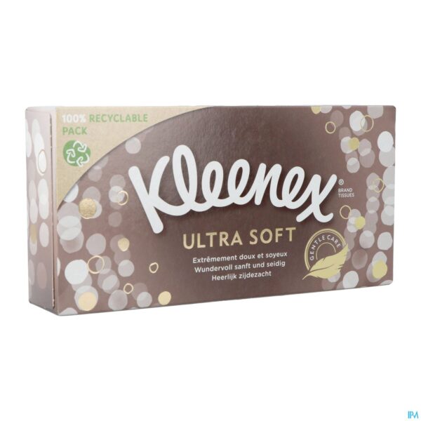 Packshot Kleenex Ultra Soft Wit 64