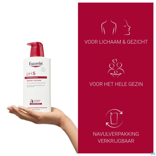 Lifestyle_image Eucerin Ph5 Waslotion + Pomp 400ml