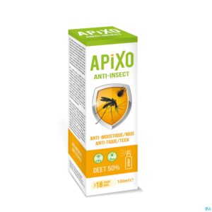Packshot Apixo A/insect Deet 50% Spray 100ml