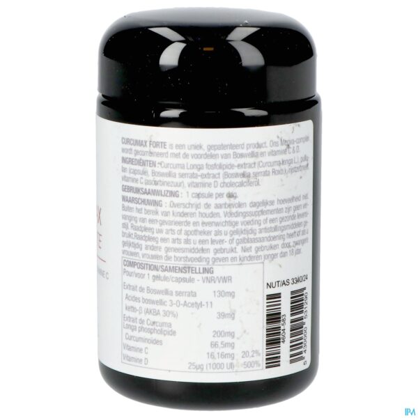 Packshot Curcumax Forte Tabl 30