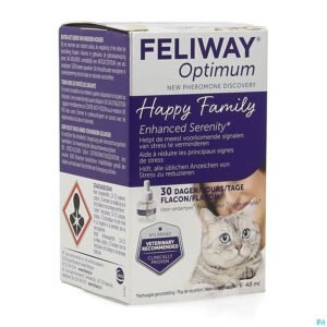 Packshot Feliway Optimum Kat Refill 30 Dagen Fl 48ml