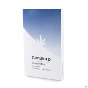 Packshot Cansleep CBD 20mg Patch Doos 14