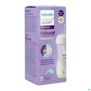 Packshot Philips Avent Natural 3.0airfree Zuigfl.olif.260ml