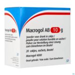 Packshot Macrogol AB 10g Pdr Voor Drank Zakje 20