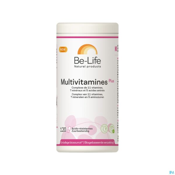 Productshot Multivitamines Plus Be Life Caps 120