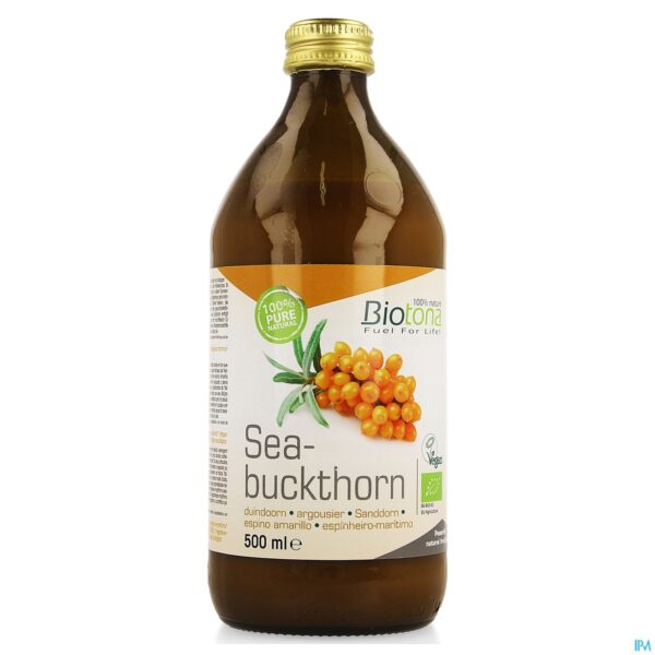 Packshot Biotona Duindoornsap Sap Fl 500ml