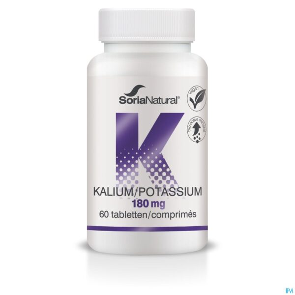 Packshot Soria Kalium Tabl 60x180mg