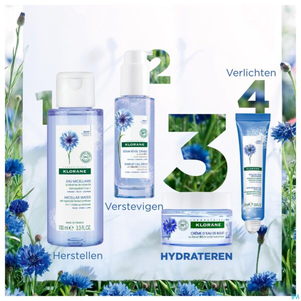 Lifestyle_image Klorane Gezicht Korenbloem Watercreme 50ml