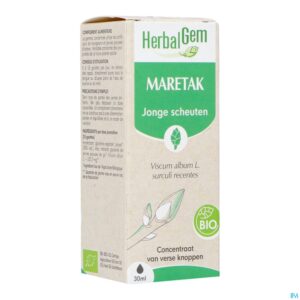 Packshot Herbalgem Maretak Bio 30ml