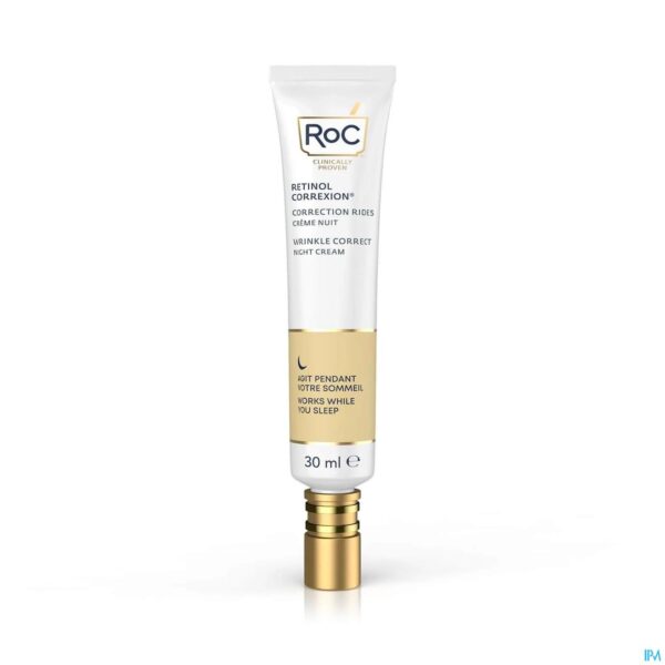 Productshot Roc Retinol Correx. Wrinkle Night Cream Fl 30ml