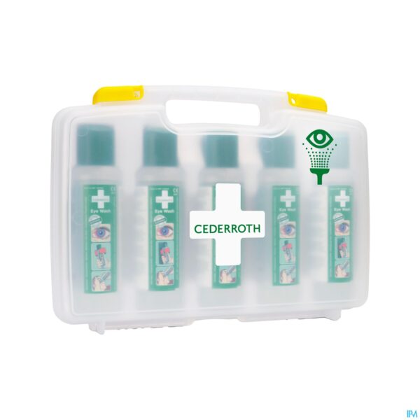 Productshot Cederroth Oogspoeling Koffer