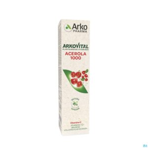 Packshot Arkovital Acerola 1000 Bruistabletten Vit C Comp20