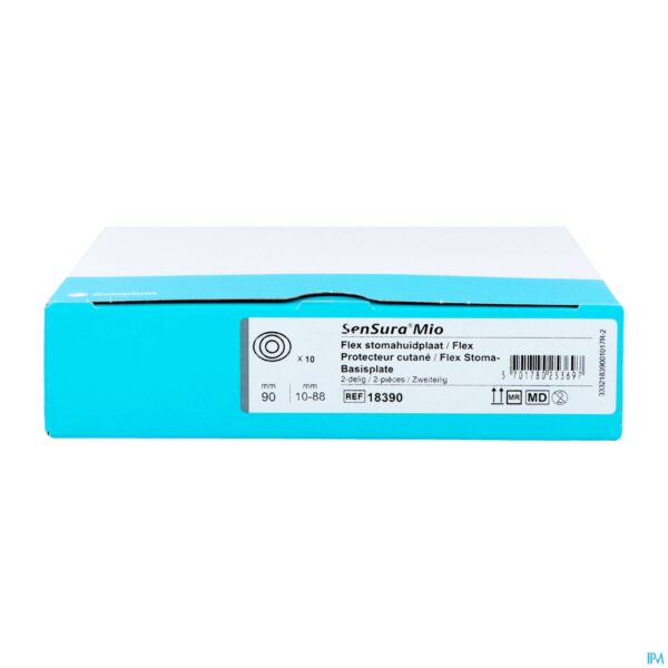 Packshot Sensura Mio Flex 2d Huidplaat 10-88mm 10 18390