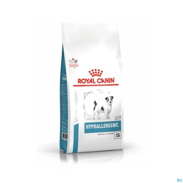 Packshot Royal Canin Dog Hypoallergenic Small Dog Dry 3,5kg