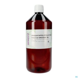 Packshot Sjankara Granaatappelpit Plant. Olie 1000ml