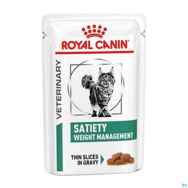 Productshot Royal Canin Cat Satiety Wet 12x85g