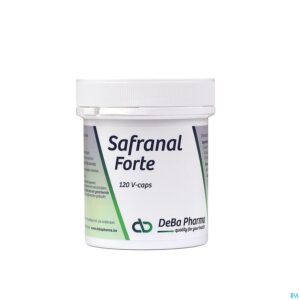 Packshot Safranal Forte V-caps 120 Deba