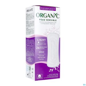 Packshot Organyc Licht Urineverlies Bio-kat.inlegkruis.24