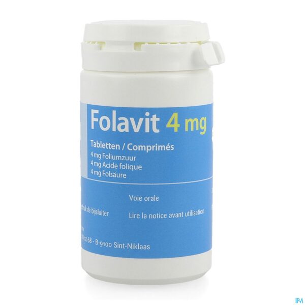 Productshot Folavit 4mg Comp 720 X 4mg