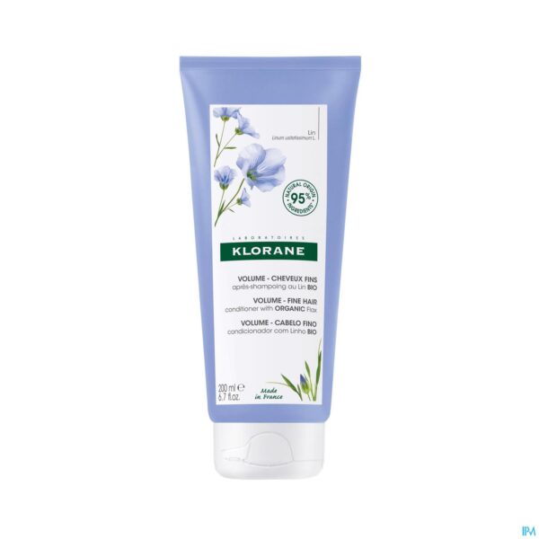 Packshot Klorane Capil. Condit. Lin 200ml Packshot Klorane Capil. Condit. Lin 200ml