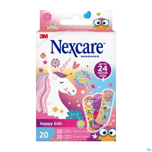 Packshot Nexcare Happy Kids Girls 20