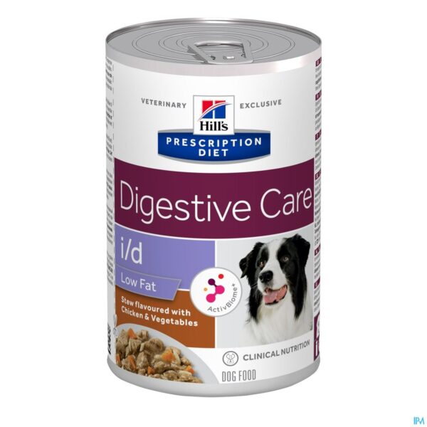 Packshot Hills Prescrip.diet Canine I/d Chick.veg.stew354g