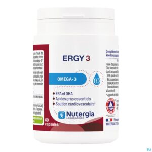 Packshot Ergy 3 Caps 60