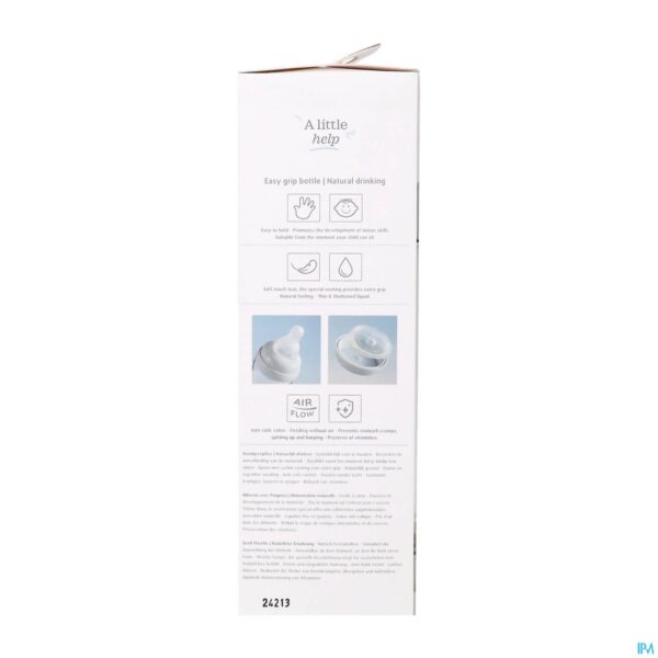 Packshot Difrax Handgreepfles Stone 240ml