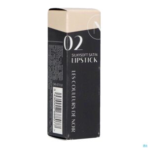 Packshot Couleurs De Noir Silkysoft Satin Lipstick 02