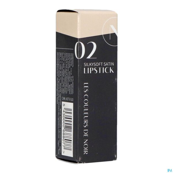Packshot Couleurs De Noir Silkysoft Satin Lipstick 02