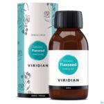 Productshot Viridian Organic Golden Flaxseed Olie 200ml