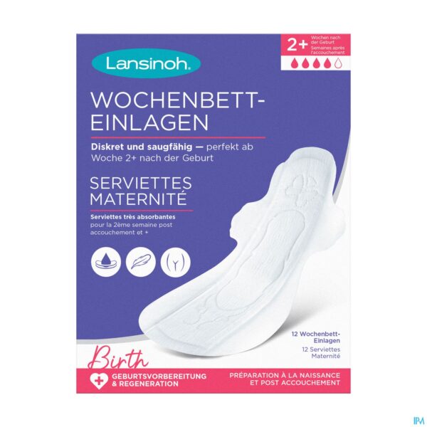 Packshot Lansinoh Kraamverband Na Bevalling +2 Weken 12
