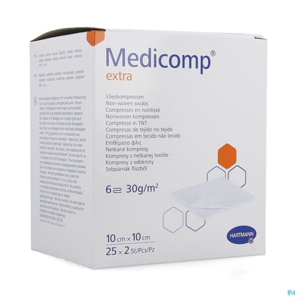 Packshot Medicomp Kp Ster Extra 6l 10x10cm 30g 25x2