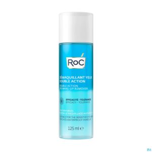 Packshot Roc Double Action Eye Make-up Remover Fl 125ml