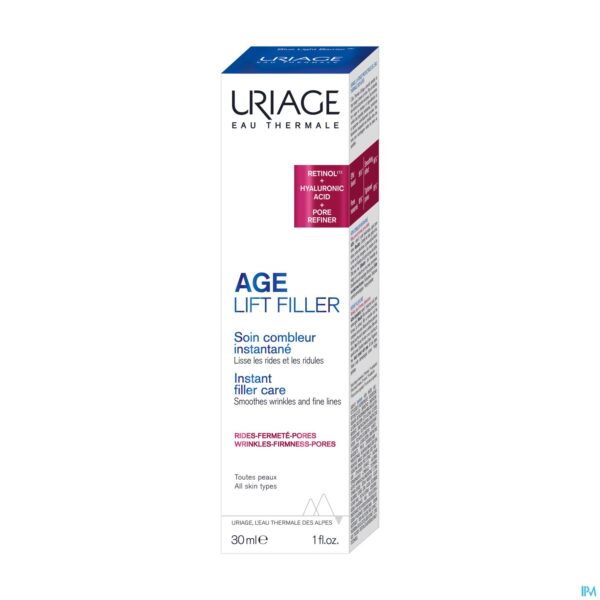 Packshot Uriage Age Soin Combleur Instantane 30ml