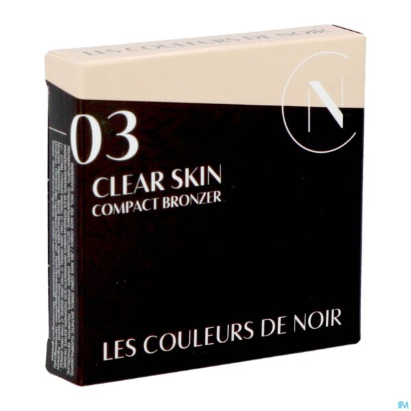 Packshot Couleurs De Noir Clear Skin Comp. Bronzer 03bronze