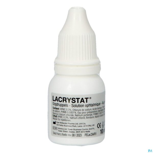 Productshot Lacrystat Collyre Fl 2x10ml Nf