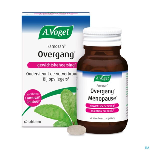 Productshot A.vogel Famosan Overgang Gewichtsbeheers.tabl 60