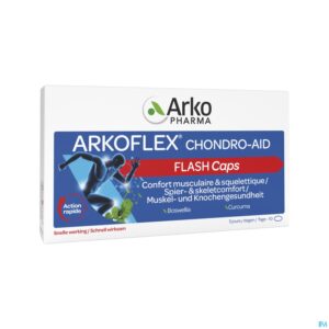 Packshot Arkoflex Chondro-aid Flash Caps 10