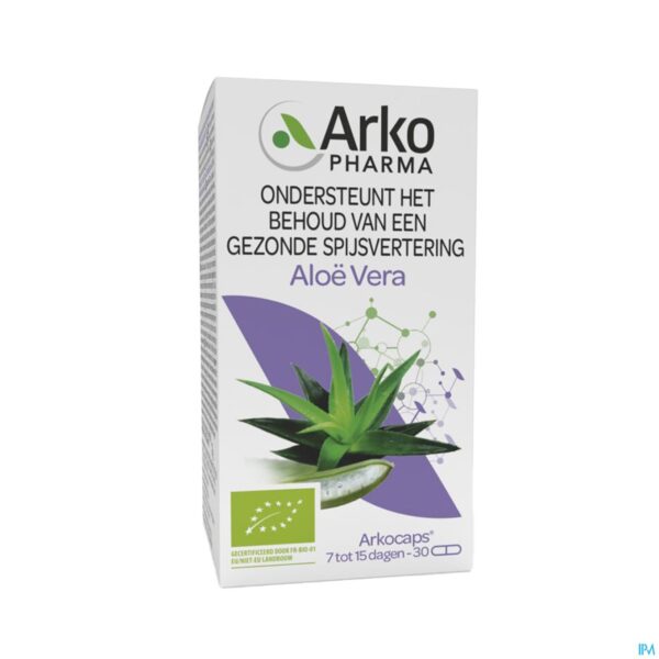 Packshot Arkocaps Aloe Vera Bio Caps 30
