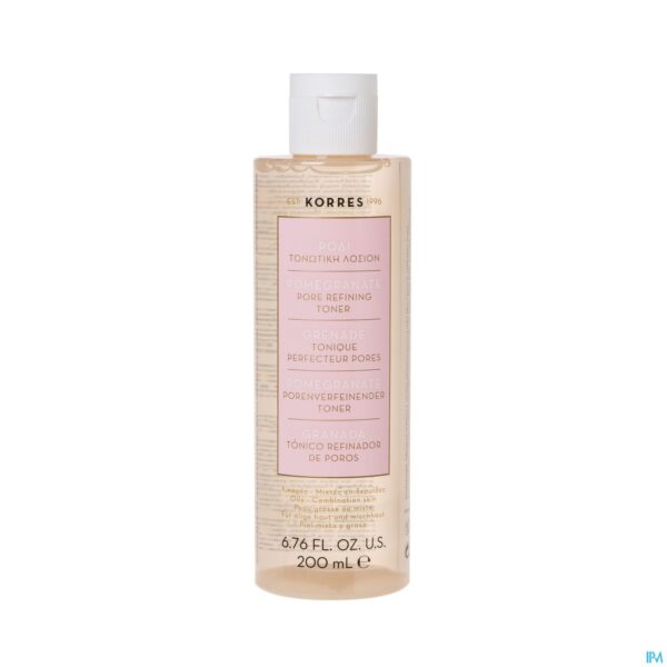 Productshot Korres Kf Granaatappel Gezichtstoner 200ml Nf