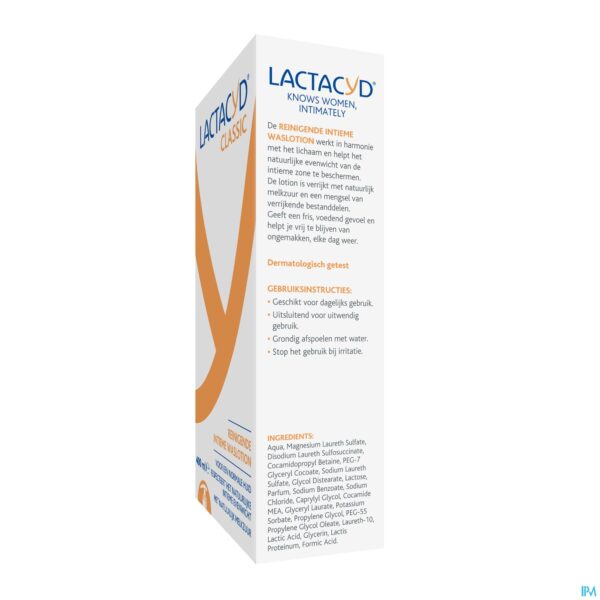 Packshot Lactacyd Intieme Waslotion 400ml