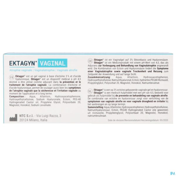Packshot Ektagyn Tube 30ml + 7 Canulen