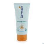 Packshot Dermolin Zonnecreme Spf50 Tube 75ml